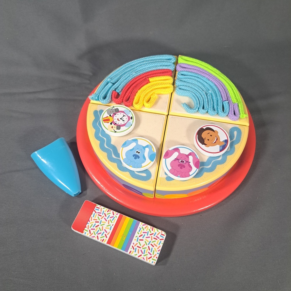 Melissa & Doug Blues Clues & You Birthday Cake Wooden Play Set 33018 Toy Kids